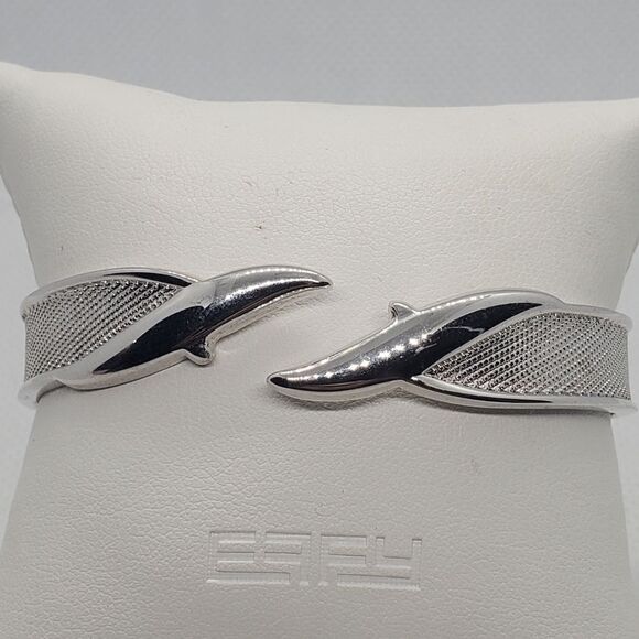 Monet Silver Tone Bracelet  - Picture 1 of 5